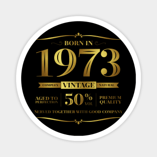 50 Years Label Magnet